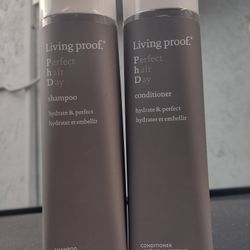 New Sealed Living Proof Perfect Hair Day Shampoo & Conditioner 