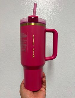 2024 Stanley x Starbucks Berry Pink 40oz Tumbler