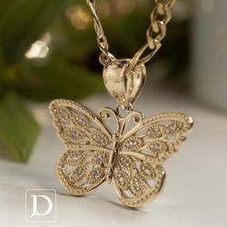 Gold butterfly