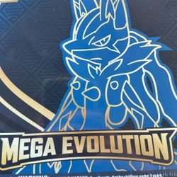 Sealed Mega evolution Lucario ETB