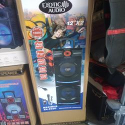 💥💥Bocinas Bluetooth 💜 Doble 12x2 💜 Recargables 💟