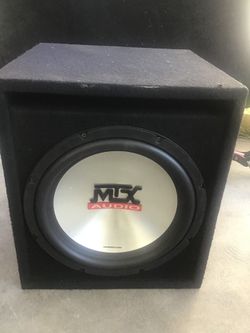 Mtx audio thunder 5500 12 inch sub