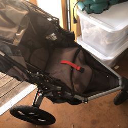 BOB Revolution Flex Single Jogging Stroller, Graphite Black