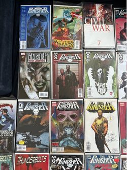 Action figures and comic books
