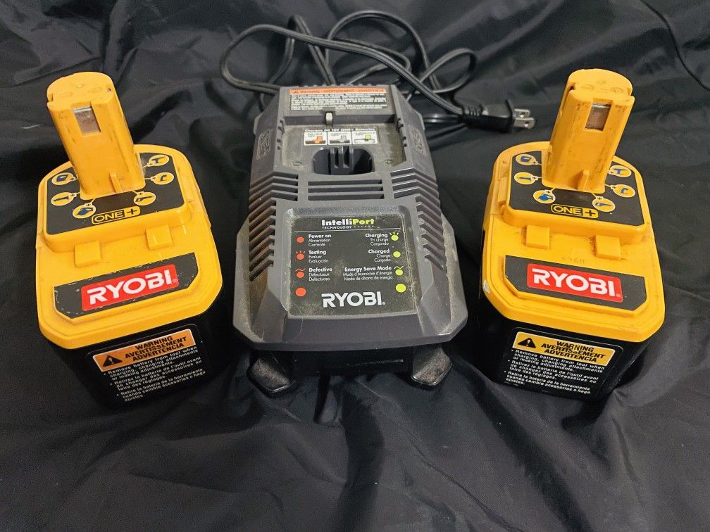 Ryobi Battery's W Charger