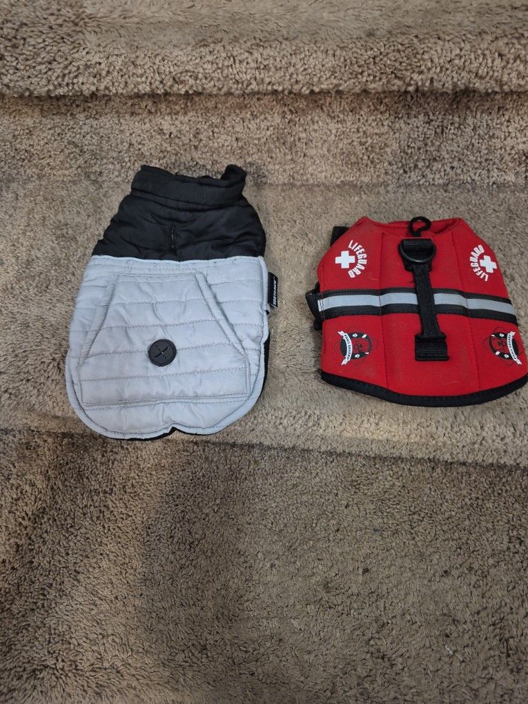 XXS Dog Life Jacket And Vest