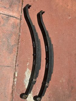 Trailer springs