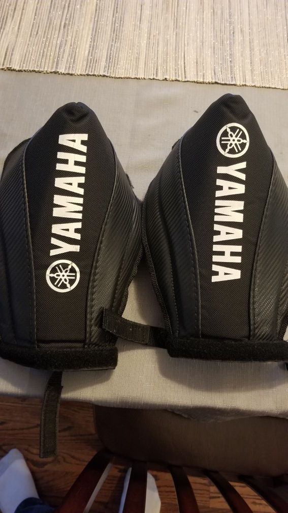 Original Yamaha hand wind protectors for snowmobiles