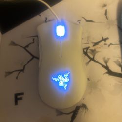 Razer Deathadder Essential Gaming Mouse White (NO LOWBALLING)