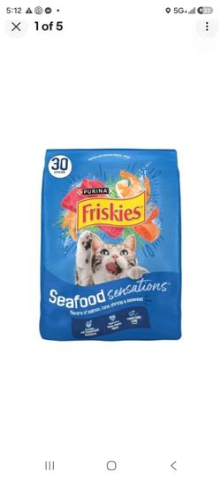 Friskies seafood sensations dry cat food, 30 lbs