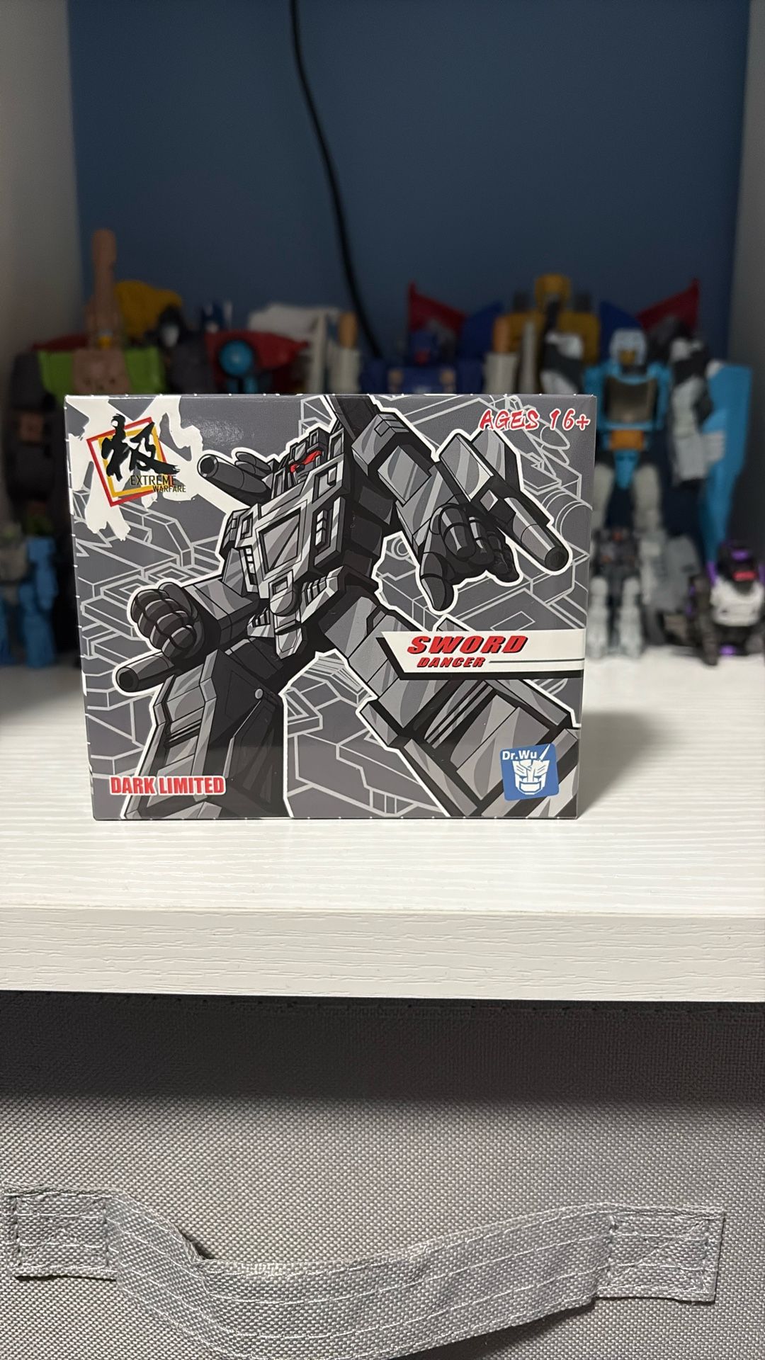 Transformers Dr Wu Sword Dancer Slam Dance Dark Limited DW-E07B DW-E08B
