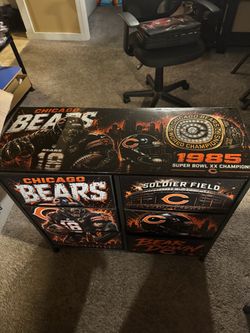Chicago Bears Fabric Dresser