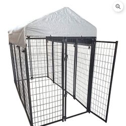 Backyard Cat Cage and Dog Kennel (8' x 4' x 6')