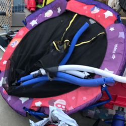 5 Ft Netted Trampoline For Toddlers