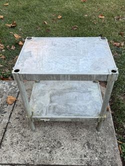 Commercial Aluminum Equipment Stand Table  