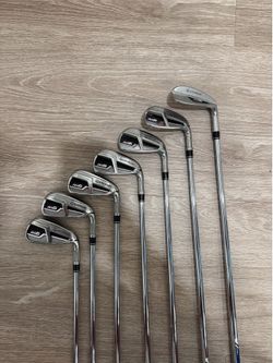 TaylorMade M6 Irons 5-PW + AW (7 clubs) - Project X 6.0 Stiff Steel
