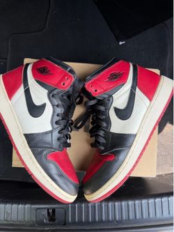 2018 Jordan 1 Bred Toe