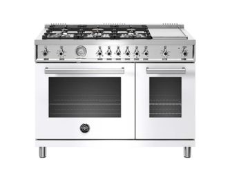 Bertazzoni PROF486GGASBIT Gas Range, Natural Gas, 48 Inch
