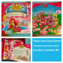 Disney palace pets board game