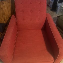 Small Red Recliner 