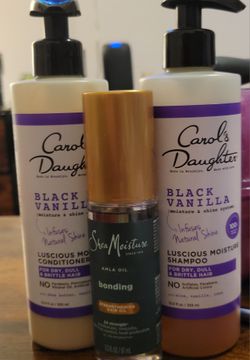 Carol's Daughter Black Vanilla Shampoo & Conditioner Bundle