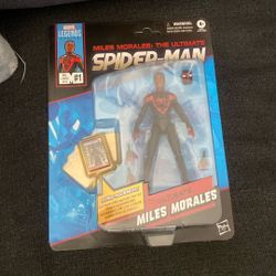 Marvel Legends Ultimate Miles Morales Mini Comic Series Figure