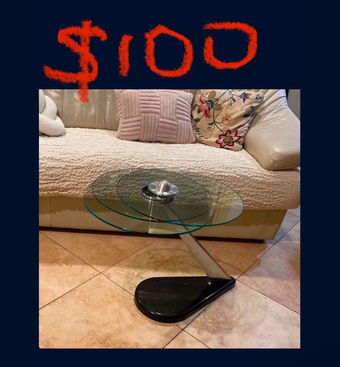 $100 TWO Side Tables