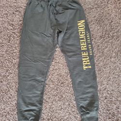 New True Religion Joggers - Size Small 