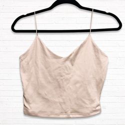 Women’s V Neck Spaghetti Strap Crop Top