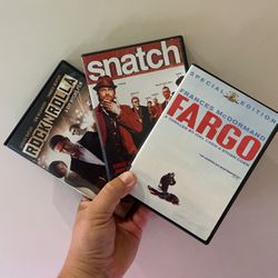 DVDs For Sale Fargo Snatch And RocknRolla