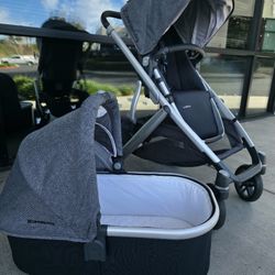Uppa Vista Stroller W Bassinette 