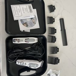 Haircutting Grooming Set Of 2 By Wahl With accessories