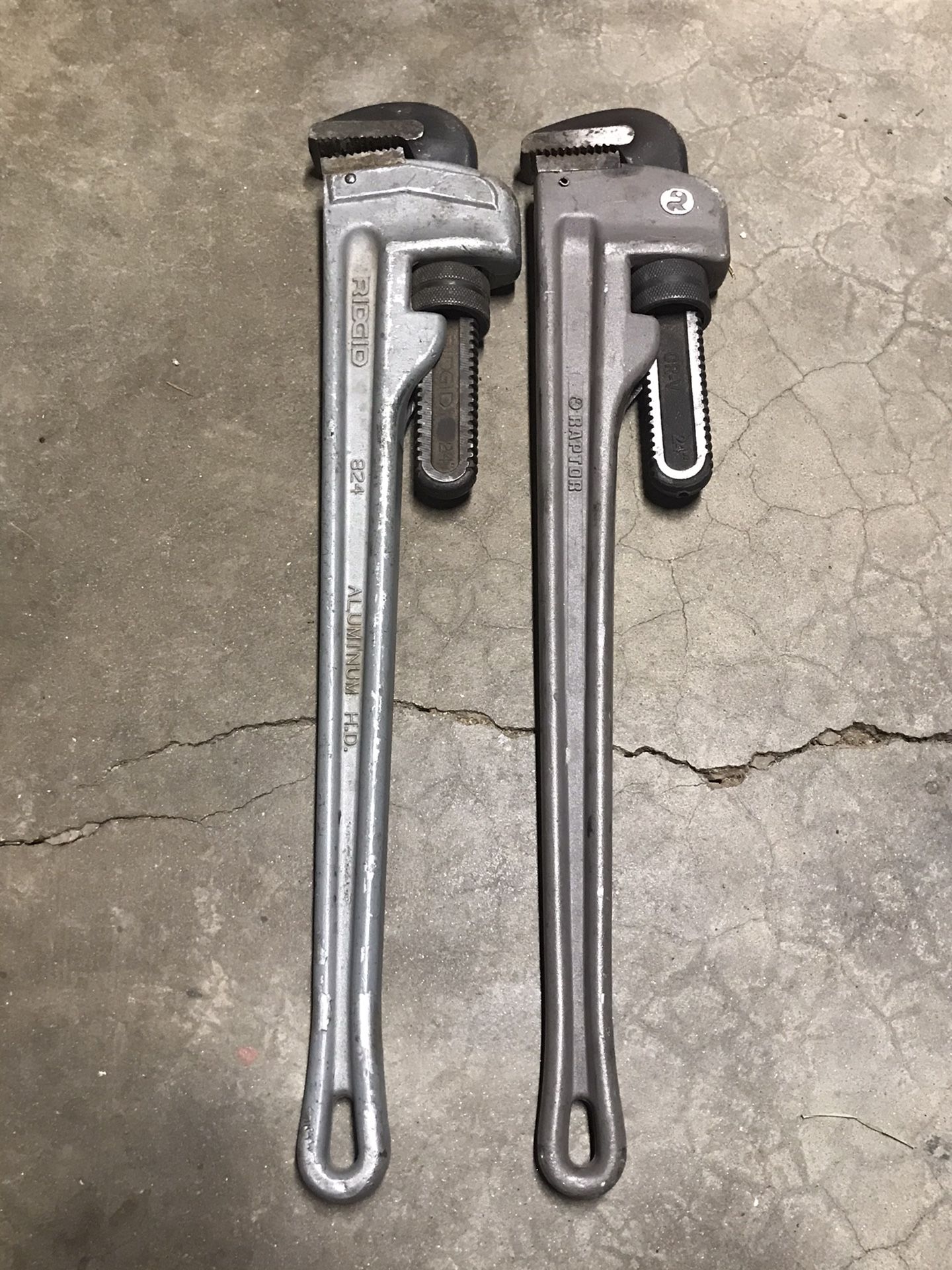 24” pipe wrenches