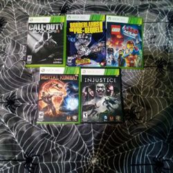 Xbox 360 Game Bundle Lot