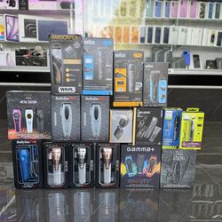 Babyliss Pro, Style Craft, Gamma+, Wahl, Phillips & BrAun (Trimmers, clippers, shavers & much more) (Take It Home In Payments/ llévatelo a casa en pag