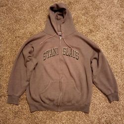 Jacket Sweatshirt Hoodie Stanislaus Zip Up XL CSUS Cal State