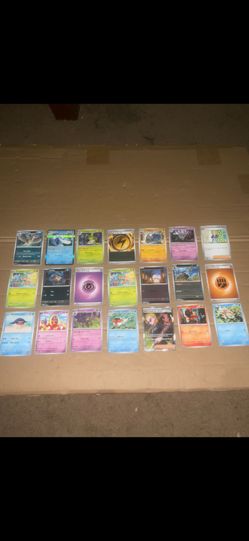 Pokémon pitch black card Lot – 21 Cards