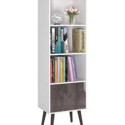 4 Tier Freestanding Bookshelf