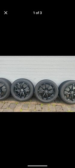 4 Blizzak Tires And MB Wheels