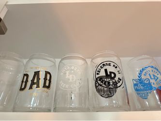 Beer glasses