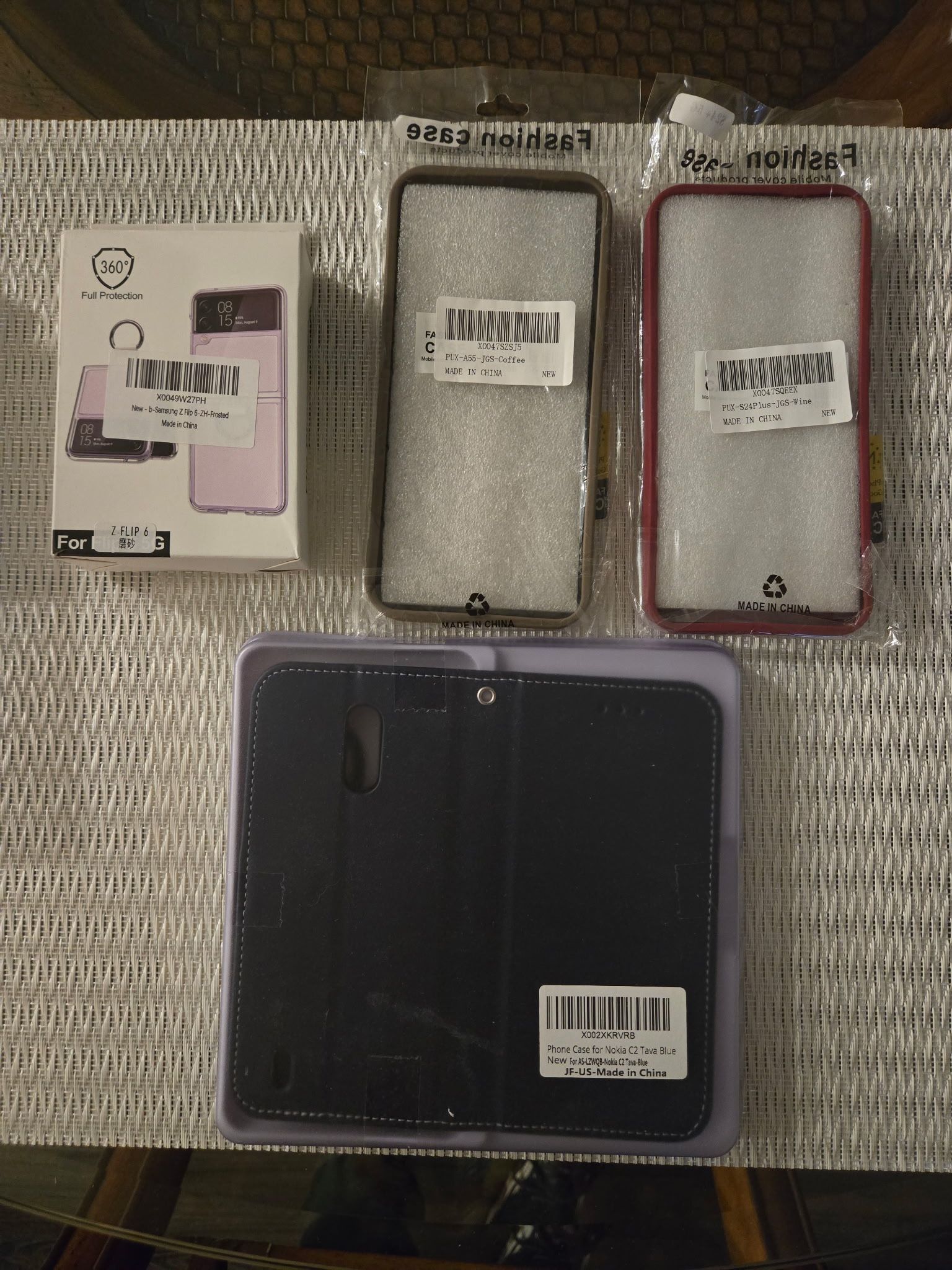 Samsung And Nokia Phone Case Lot Of 4 - New
