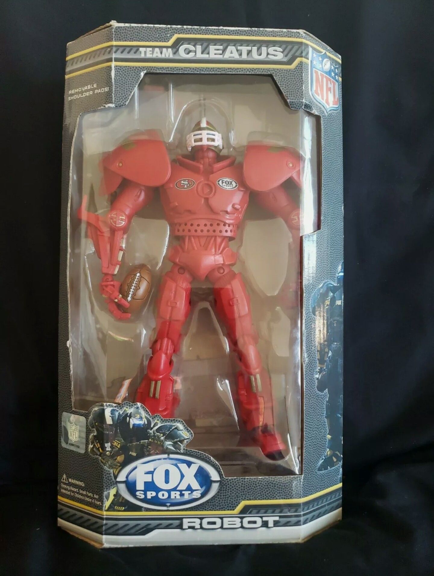 2009 SF 49ers NFL Team Cleatus V1.0 Robot Fox Sports