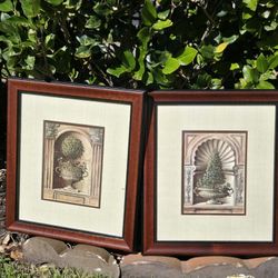 Pair Of Small Pictures