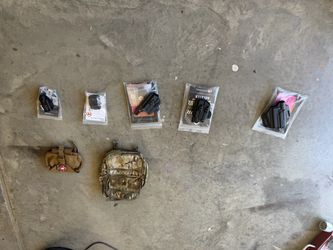 Tactical Gear Lot – Holsters, Pouches & Pack