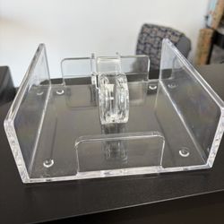 Clear Thick Plastic Napkin Holder 