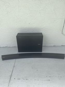 Samsung soundbar and subwoofer WJ6500