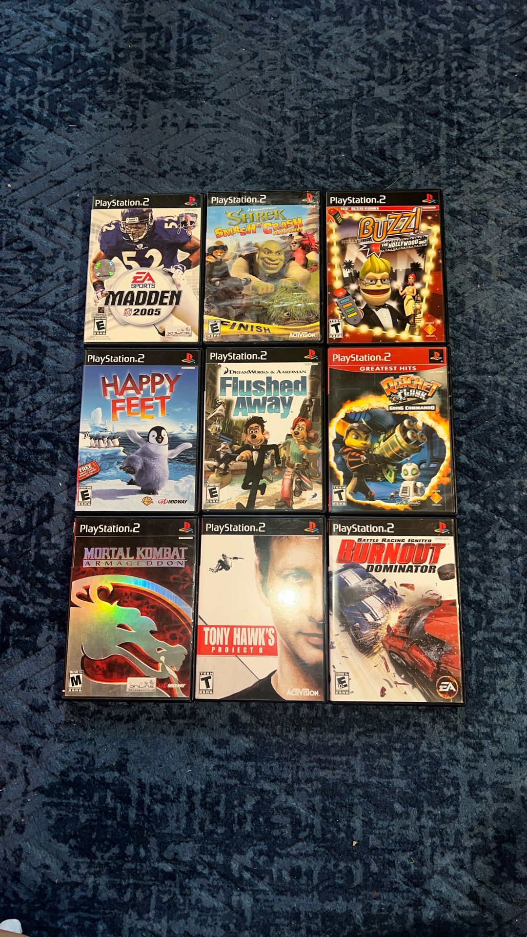 PS2 Game Discs