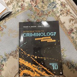 Introduction to criminology edition 10 Hagan & Daigle