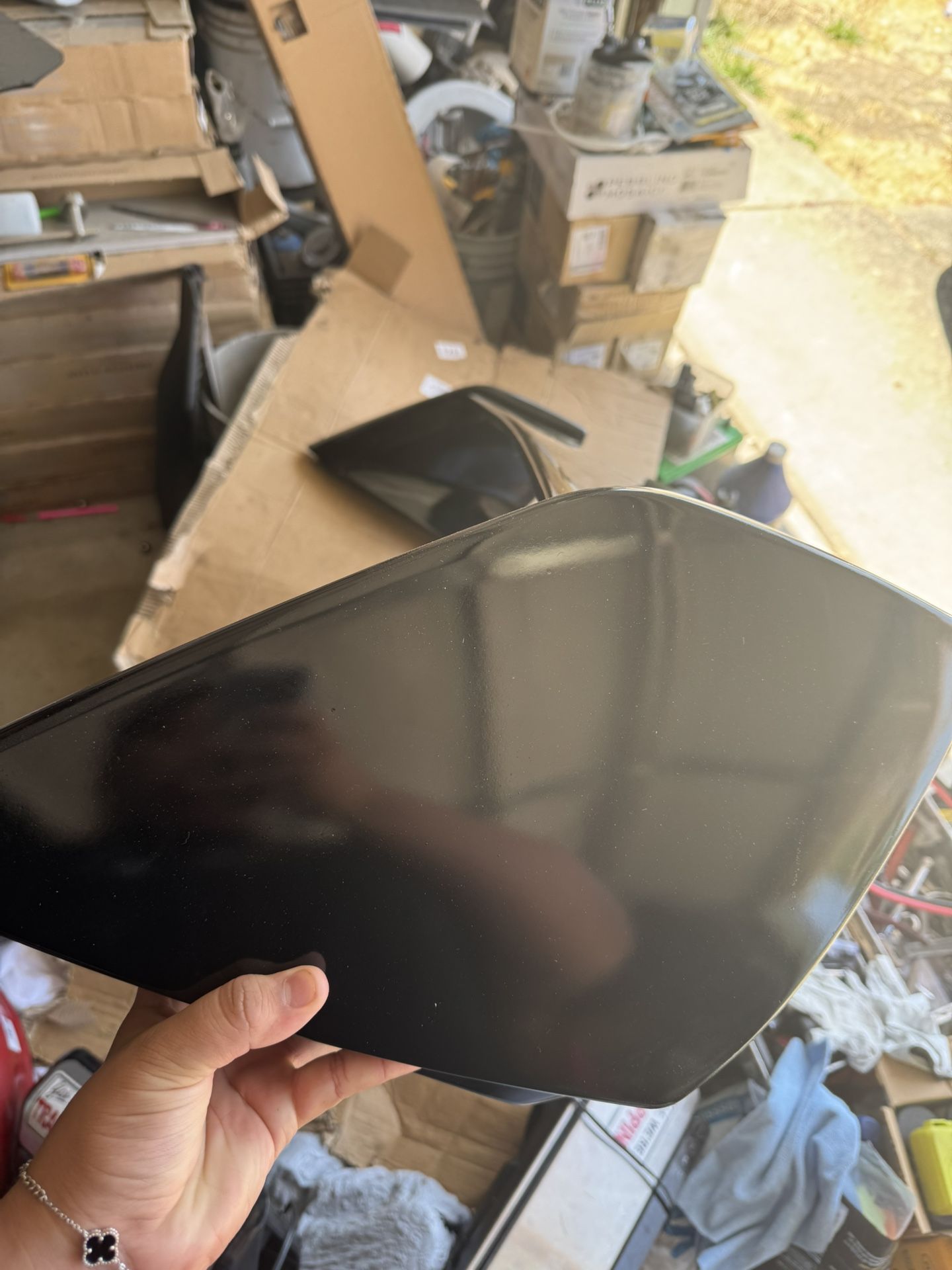 Black Spoiler Mitsubishi Evo 8