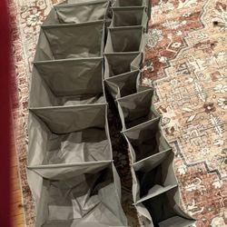 3 Hanging Closet Storage Organizer